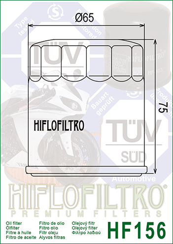 HIFLO Ölfilter HF155 KTM LC4 620,625,640,660 Supermoto Enduro Adventure Husaberg 