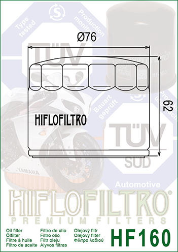 Hi Flo Filter Chart