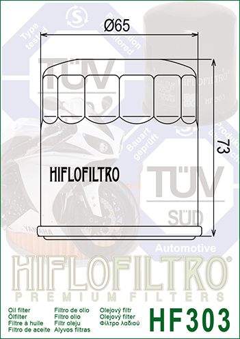 Hi Flo Filter Chart