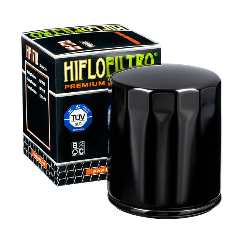 Hiflofiltro Black 3 Pack HF171BRC-3 Premium Racing Oil Filter Pack of 3 3 Pack
