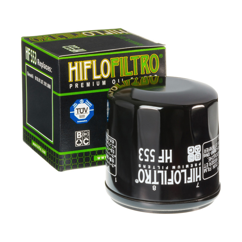 2 Pack Hiflofiltro HF303RC-2 Black 2 Pack Premium Oil Filter 
